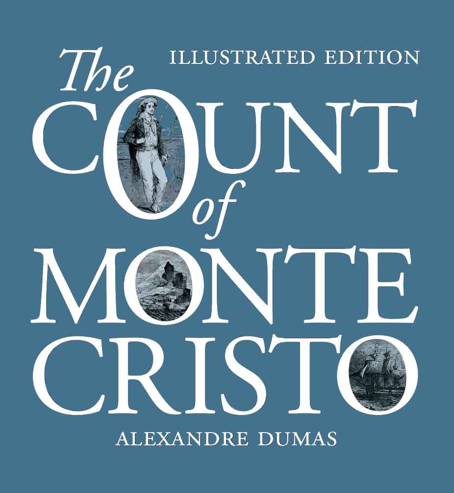 The Count of Monte Cristo book cover art