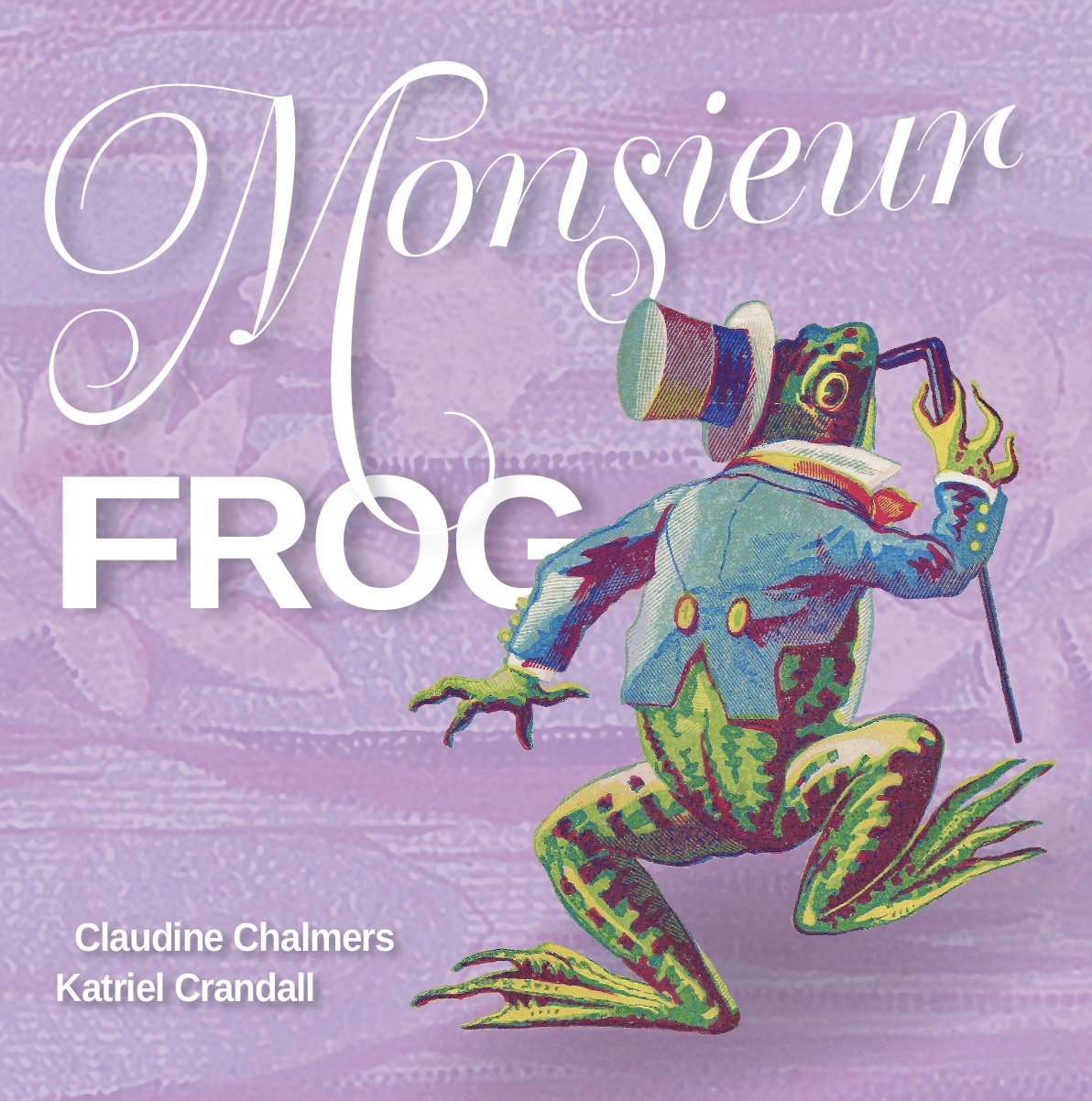 Book Cover art with a frog on it